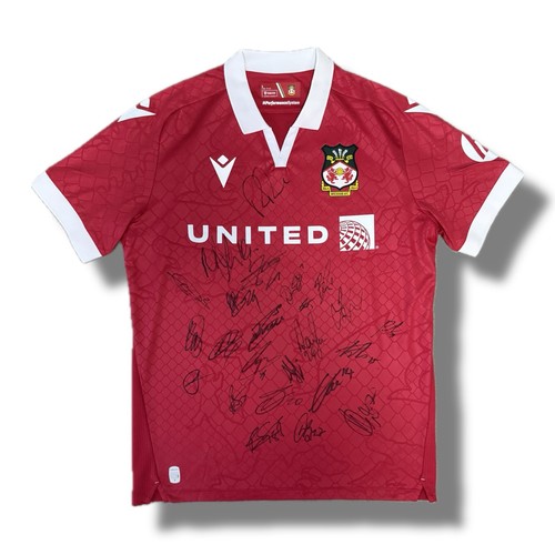 Signed wrexham 2024 - signed,