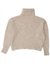 ZARA Womens Crop Roll Neck