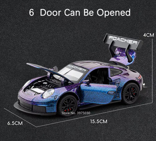 Diecast sports car - car, model