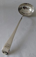 Antique SOLID silver Soup