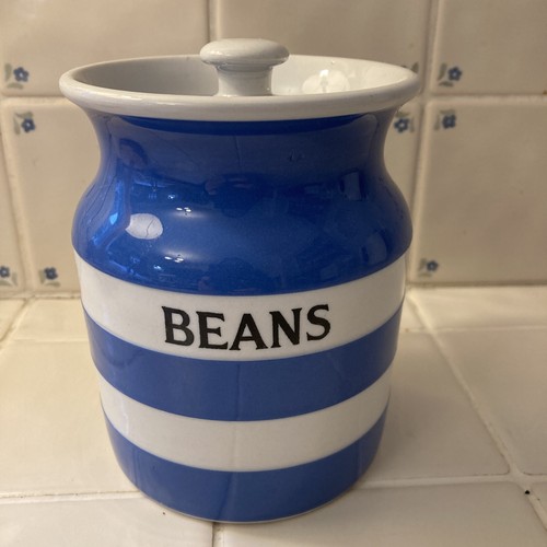 Green cornishware beans - green,