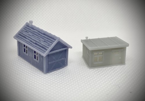 Gauge model railway - model, building