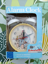 Vintage Silent Night Hippo and Duck Collection wind up Alarm Clock Boxed 1990