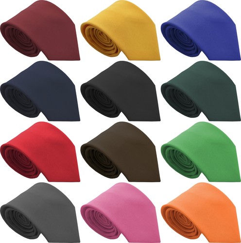 Childrens plain matt tie - childrens,