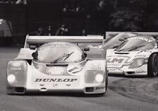 SHELL PORSCHE 962 C NORISRING 1987 GROUP C WSPC ORIGINAL REINHARD PRESS PHOTO
