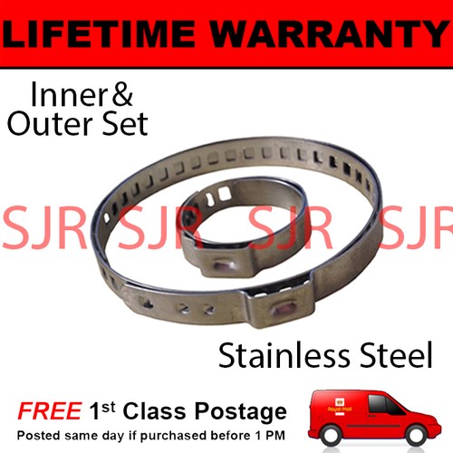 Boot stainless steel clamps - cv,