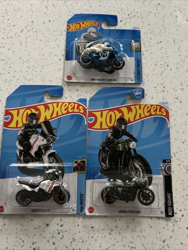 Hot wheels motorbikes - hot, x
