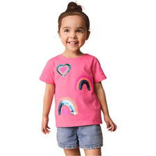 Girls Top 100% Cotton T-Shirt