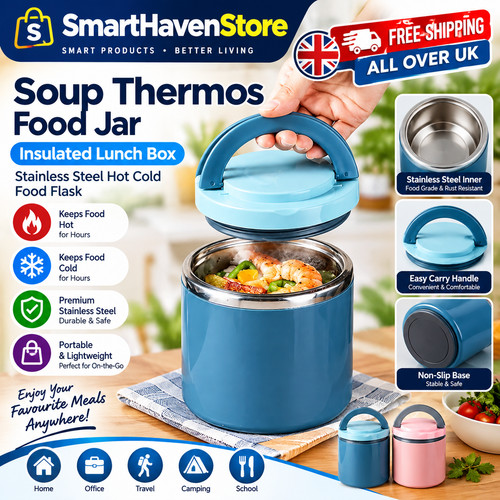 Soup thermos food - thermos, jar