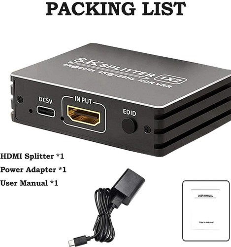 Hdmi splitter 4 way - 2.1,