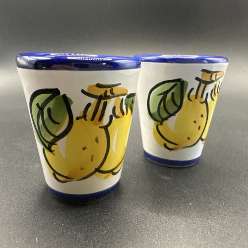 Limoncello stoneware shot - limoncello,