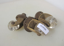 Vintage Brass & Glass