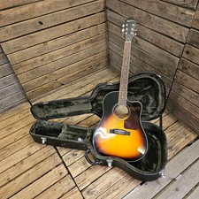Epiphone Electro Acoustic Guitar AJ220SCE With Case USED! RKEPG270925