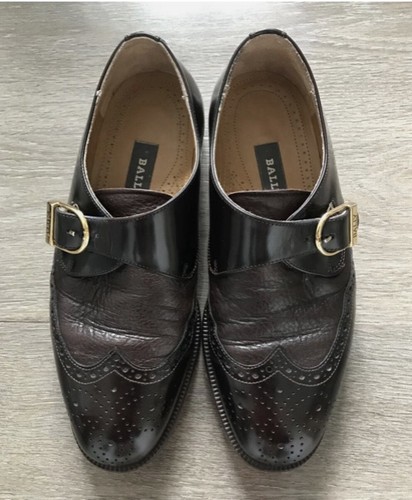 Brown monk style shoes - monk,