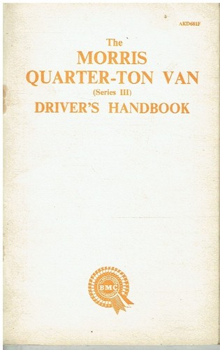 Morris minor series iii - series, 0.25