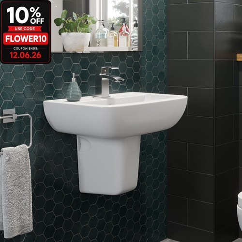 Bathroom basin sink single tap - sink,