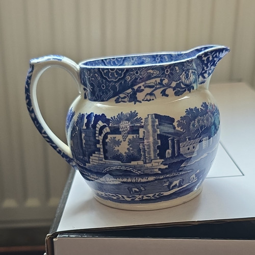 Spode italian blue - blue, white