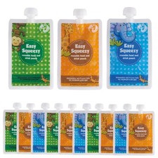 10 Pack Reusable Food Pouches
