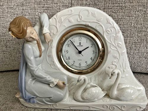 Lladro ceramic mantle - mantle,