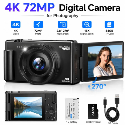 72mp digital camera - 72mp,