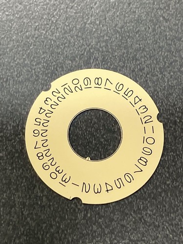 Genuine rolex dial - gold, watch