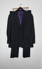 Balmain Mens Suit Pin Stripe