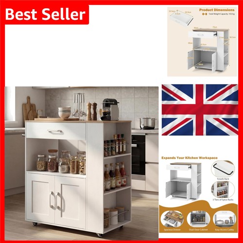 Kitchen island cart - kitchen, rolling