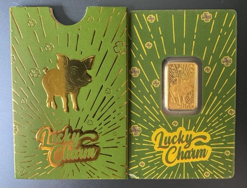 Pamp lucky pig gram gold - gram,