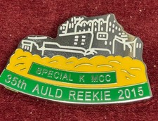 Enamel Badge Motorcycle Rally