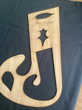 House of Alistair Appliqué Wooden Template - Christmas Stocking w/o Cut Out