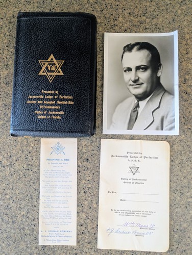 Vtg 1951 holman masonic free - 1951,