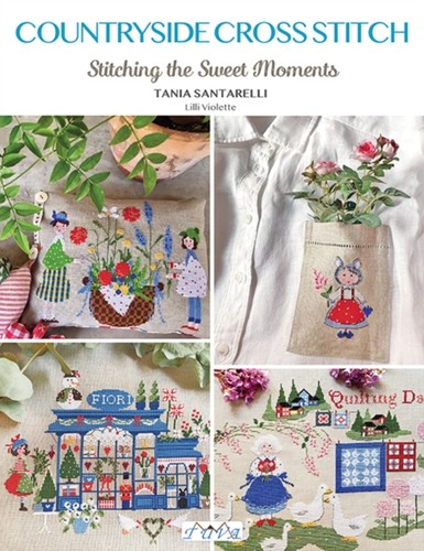 Countryside cross stitch - countryside, by