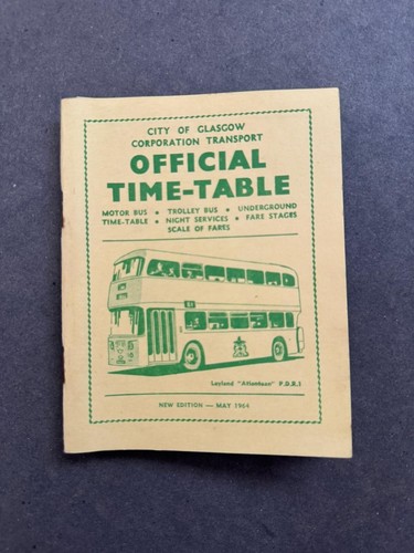 May 1964 glasgow corporation - 1964,