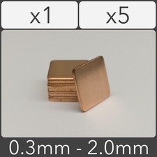 Copper Shim 15mm x 15mm