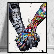 Street abstract graffiti - abstract, art