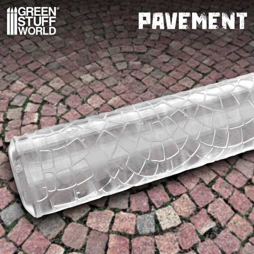 Rolling pin pavement - pavement, texture