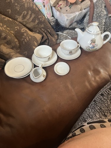 Vintage children tea set - vintage,
