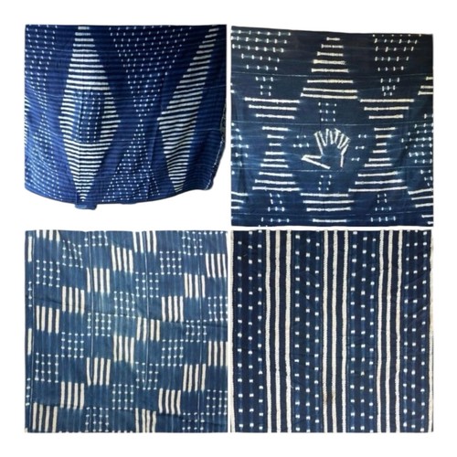 Vintage african indigo denim - vintage,
