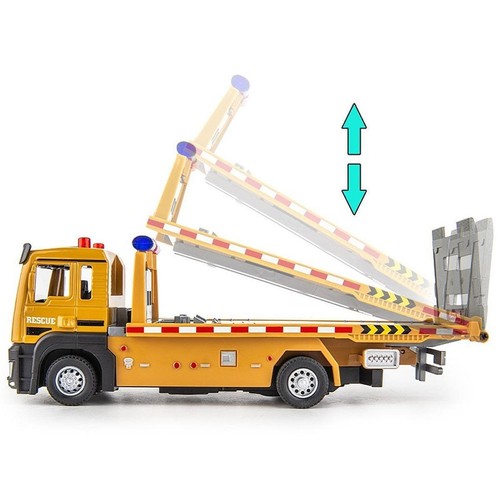 Tow truck toy flatbed - tow,