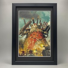 ORK STOMPA FRAMED ART ARMAGEDDON MEGA GARGANT KILLA KANS WARHAMMER 40K 40,000