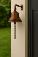 Wall Mounted Last Orders Bell Copper School Nautical Ship Bell Home Bar Pub Bell