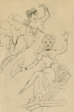 Women, Angels, Music, Sketch