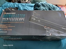  CELESTRON ASTROMASTER 76 EQ Telescope with tri-pod