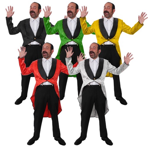 Mens sequin tailcoat dance - mens,