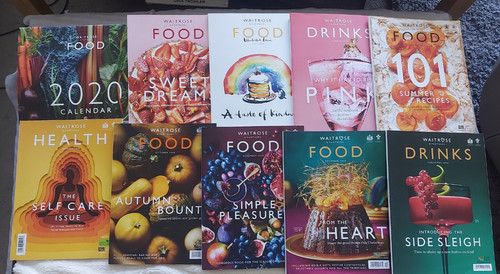 Waitrose magazine 2020 bundle - 2020,