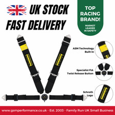 Schroth Clubman II ASM Saloon FIA Approved Race Seat Harness Driver Side