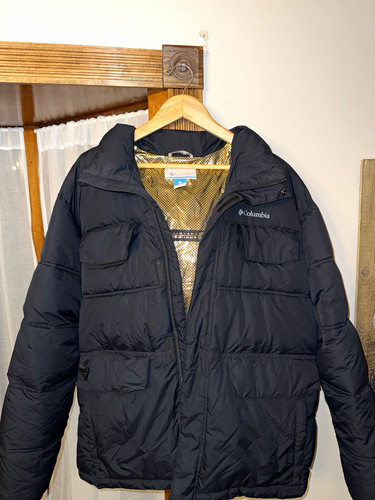 Columbia men black hooded - men's,