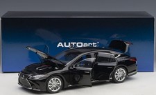 Lexus LS 500H 2018 Black Lhd Autoart 78868 1:18 Noir Usa Car Luxury Schwarz
