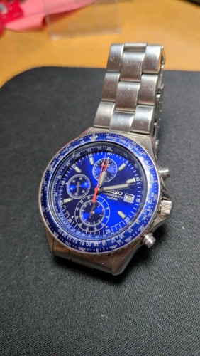 Seiko flightmaster blue men - seiko,