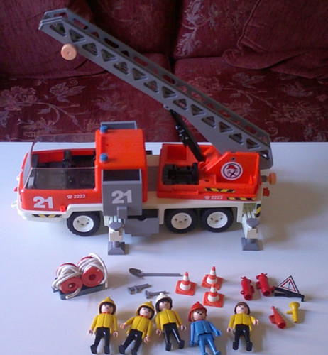 Playmobil 3781 fire engine - fire,